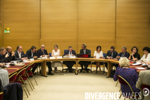 Audition de la commission des lois au senat, dans le cadre de l affaire benalla.