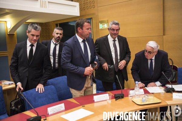 Audition de la commission des lois au senat, dans le cadre de l affaire benalla.