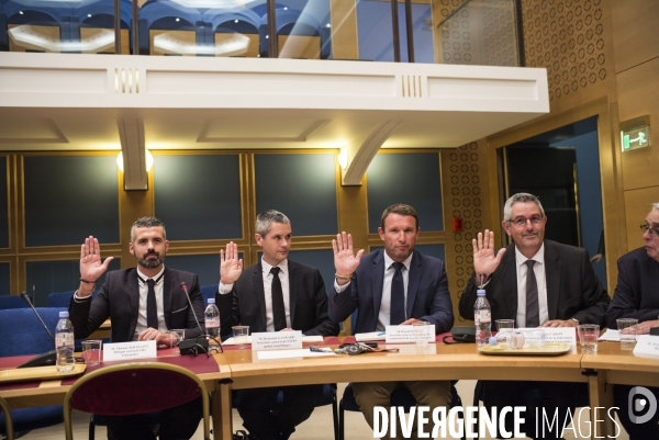 Audition de la commission des lois au senat, dans le cadre de l affaire benalla.