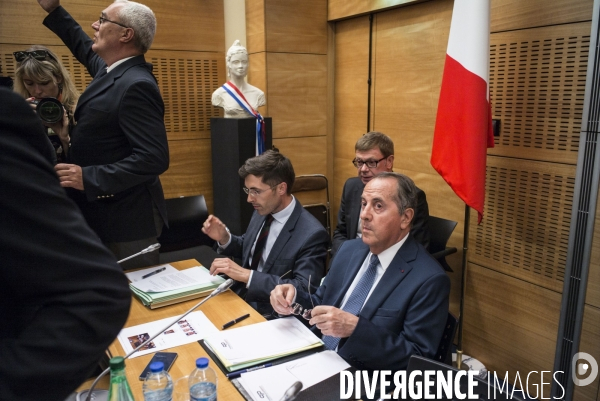 Audition a l assemblee nationale du prefet de police de paris, michel delpuech, dans le cadre de l affaire benalla.
