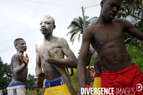 Rites de passage chez les KABYE du Togo.