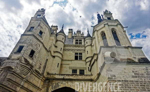 Descente du Cher à la nage en passant sous les arches du Château de Chenonceau