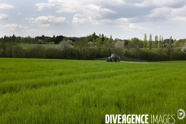 Epandage d herbicide antidicots pour céréales en sortie d hiver