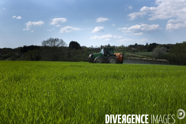 Epandage d herbicide antidicots pour céréales en sortie d hiver