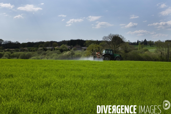 Epandage d herbicide antidicots pour céréales en sortie d hiver