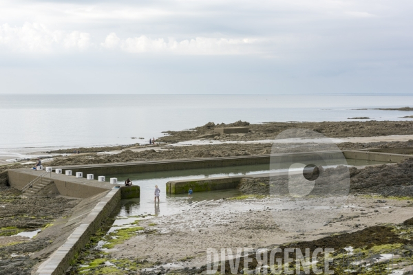 La ville de Granville en Normandie