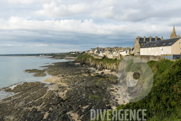 La ville de Granville en Normandie