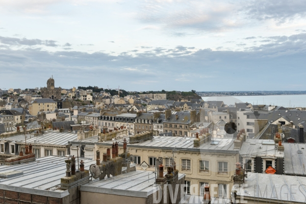 La ville de Granville en Normandie