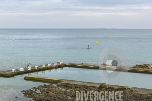 La ville de Granville en Normandie