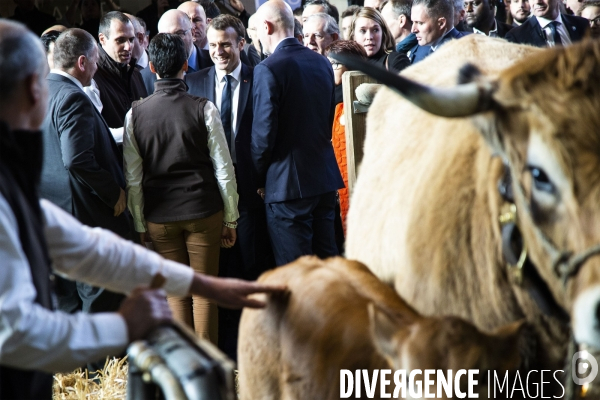 E. Macron, salon de l agriculture 2018.