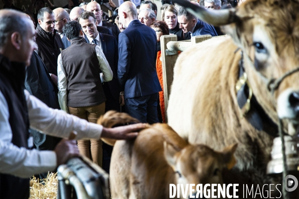 E. Macron, salon de l agriculture 2018.