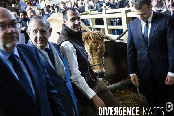 E. Macron, salon de l agriculture 2018.