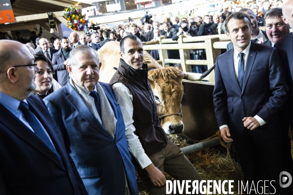 E. Macron, salon de l agriculture 2018.