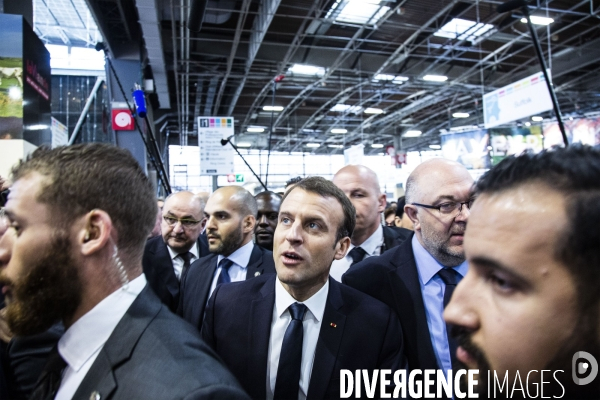 E. Macron, salon de l agriculture 2018.