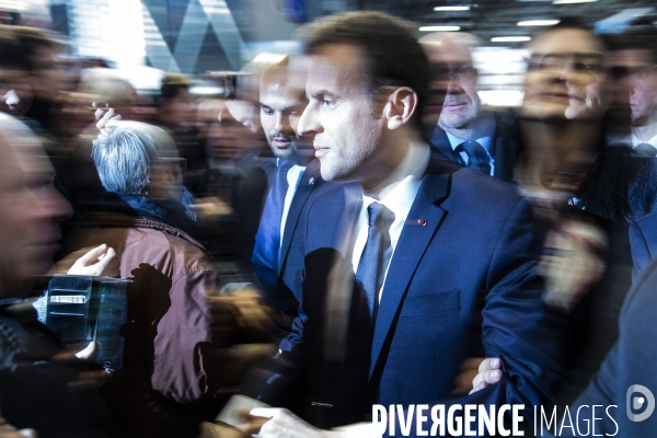 E. Macron, salon de l agriculture 2018.