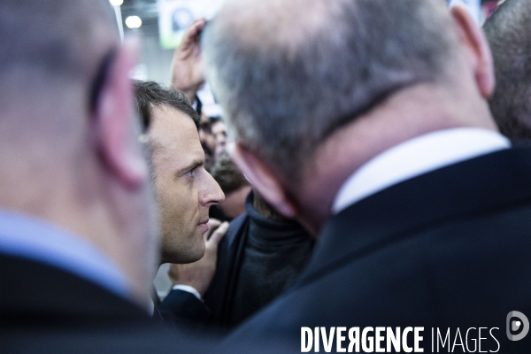 E. Macron, salon de l agriculture 2018.