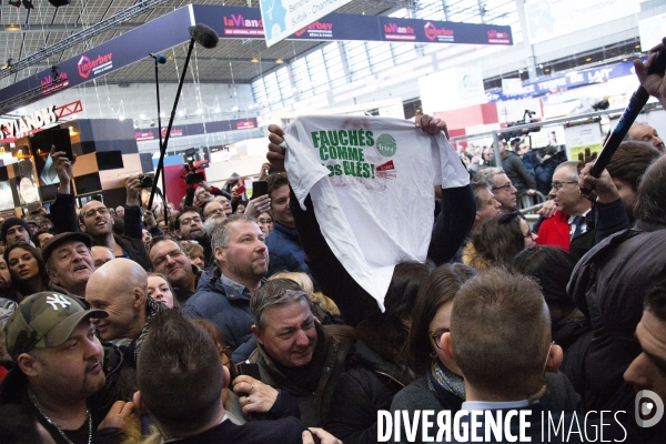 E. Macron, salon de l agriculture 2018.