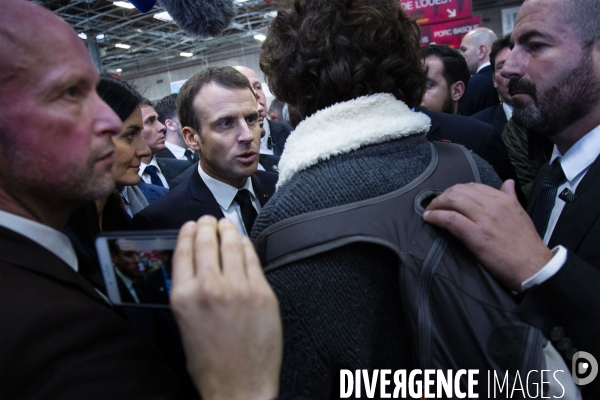 E. Macron, salon de l agriculture 2018.