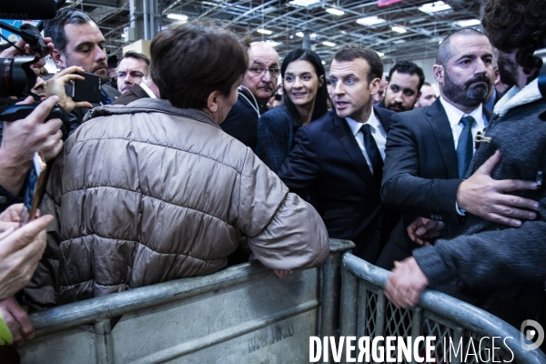 E. Macron, salon de l agriculture 2018.