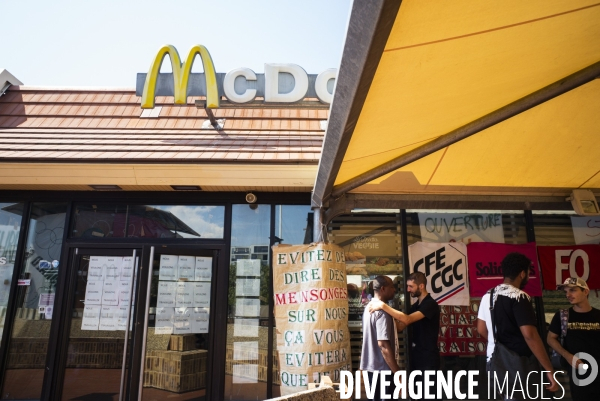 Lutte sociale chez Mc Do