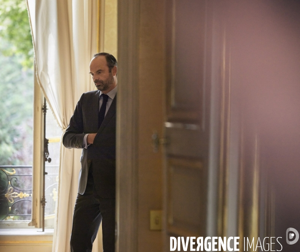 Matignon, Edouard Philippe PM rencontre les partenaires sociaux