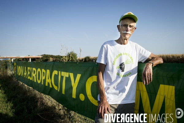 Mobilisation contre le projet de megacomplexe de commerces et de loisirs Europacity.