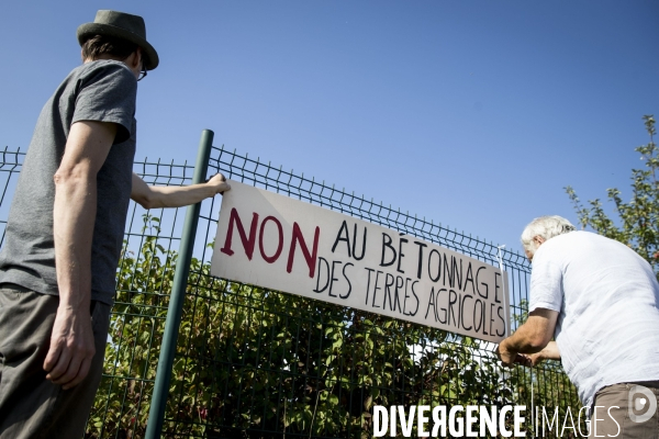 Mobilisation contre le projet de megacomplexe de commerces et de loisirs Europacity.