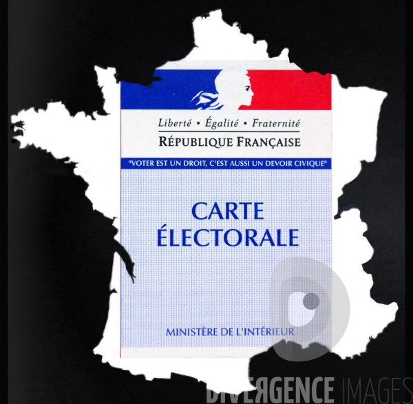 Illustration symbole république francaise : Marianne
