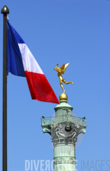 Illustration symbole république francaise : Marianne