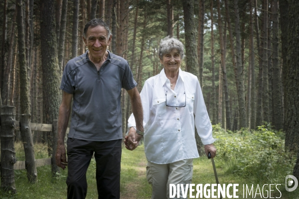Petite Chronique d en Haut 2018 Les vieux amants, 70 ans de mariage dont 10 de remariage.