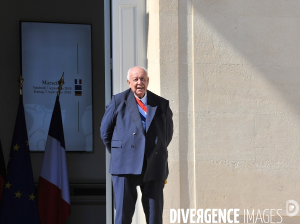 Macron Merkel à Marseille