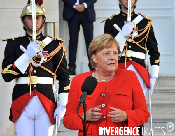 Macron Merkel à Marseille