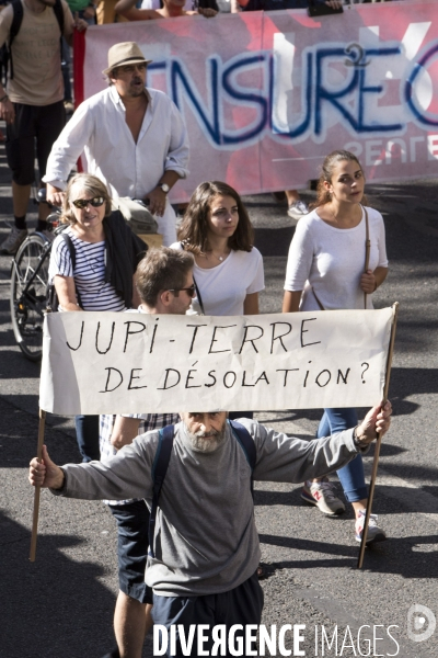 Marche pour le climat à Paris.