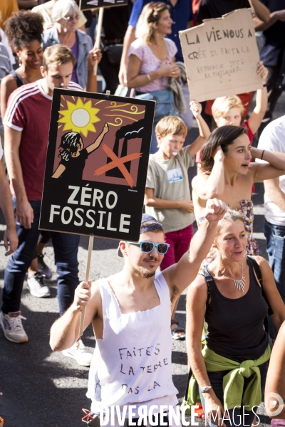 Marche pour le climat à Paris.