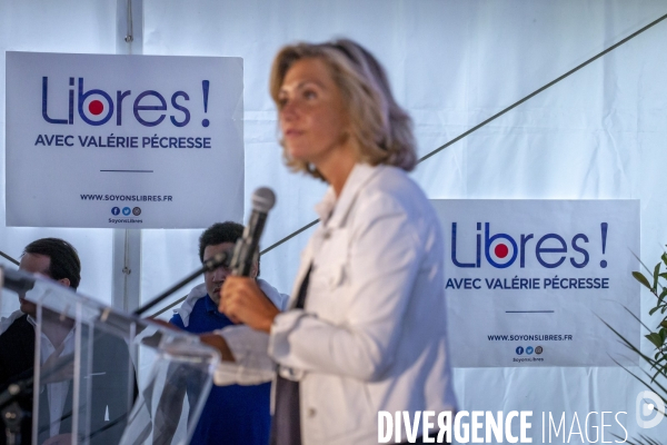 Valérie Pécresse réuni son mouvement LIBRES à Brive