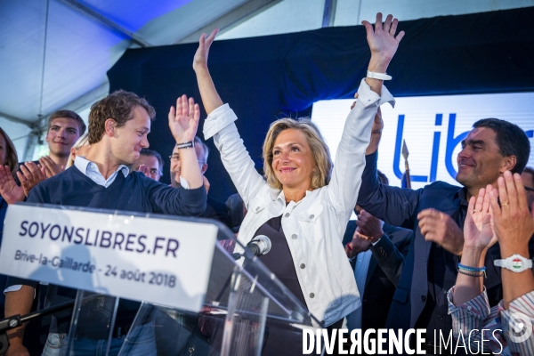 Valérie Pécresse réuni son mouvement LIBRES à Brive