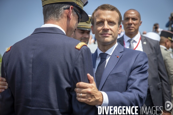 Emmanuel Macron préside le 14 juillet 2018