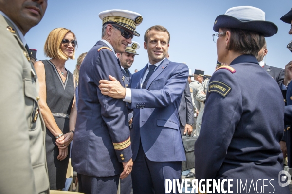 Emmanuel Macron préside le 14 juillet 2018