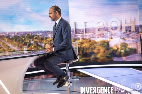 Edouard Philippe, Premier Ministre, invité du 20h de TF1