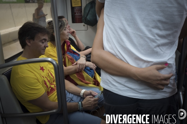 Diada, Barcelone ne faiblit pas.