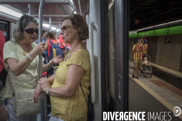 Diada, Barcelone ne faiblit pas.