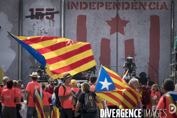 Diada, Barcelone ne faiblit pas.