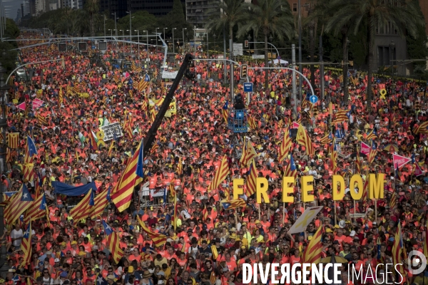 Diada, Barcelone ne faiblit pas.
