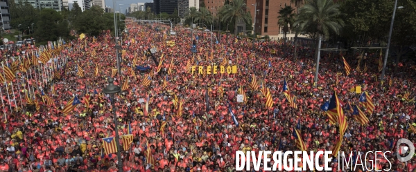 Diada, Barcelone ne faiblit pas.