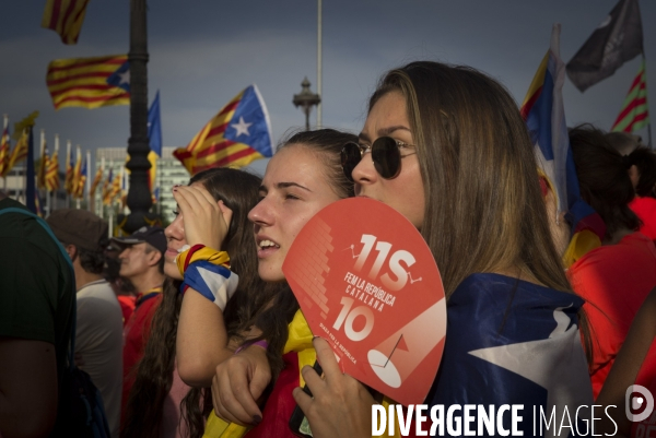 Diada, Barcelone ne faiblit pas.