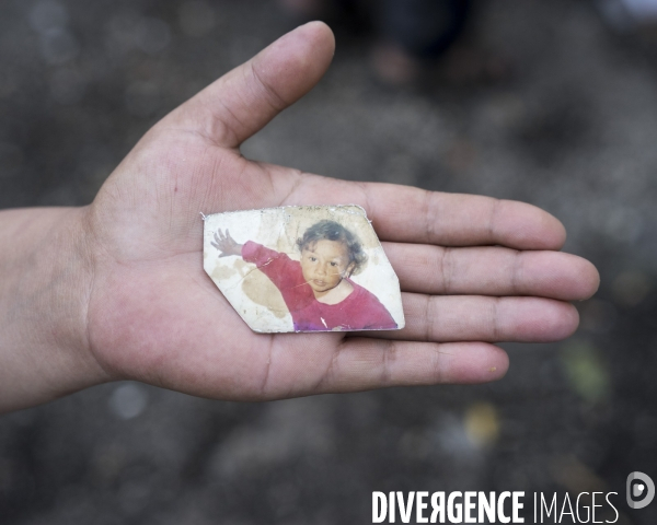 Aubervilliers, rrom,   photo d un enfant décédé