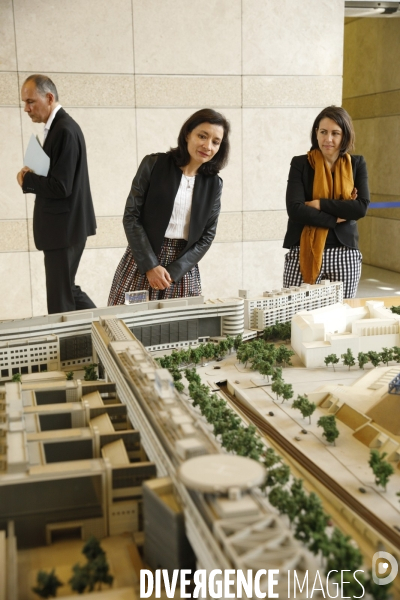 Delphine Gény-Stephann aux Journées du patrimoine à Bercy