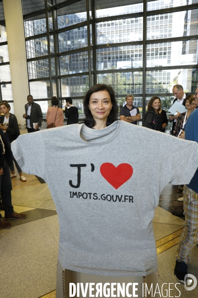 Delphine Gény-Stephann aux Journées du patrimoine à Bercy
