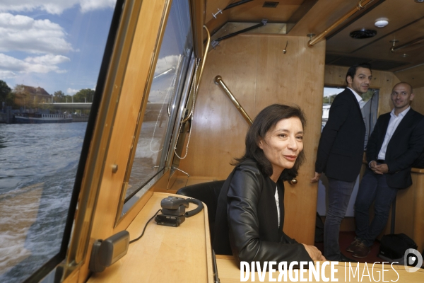 Delphine Gény-Stephann aux Journées du patrimoine à Bercy