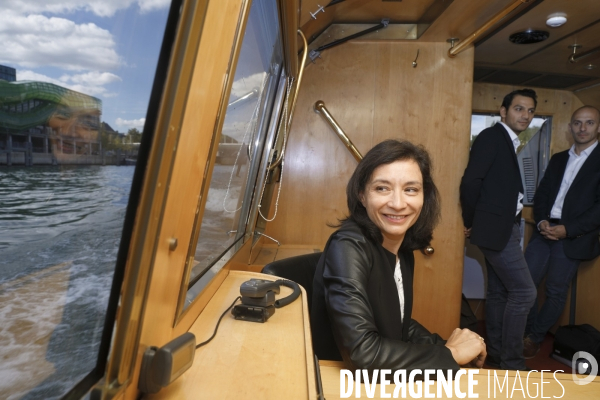 Delphine Gény-Stephann aux Journées du patrimoine à Bercy